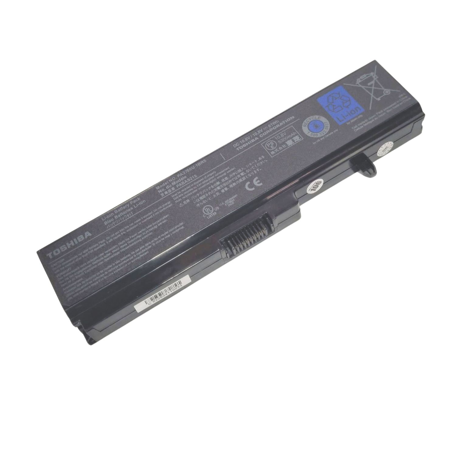VC-BATERIA PARA TOSHIBA PA3780U 10.8V 5200mAh