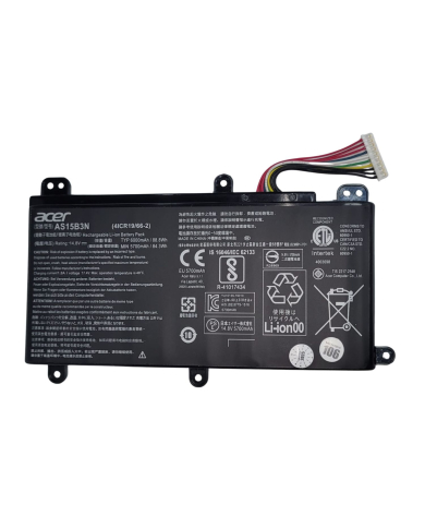 VC-BATERIA PARA ACER AS15B3N 14.8V 6000mAh
