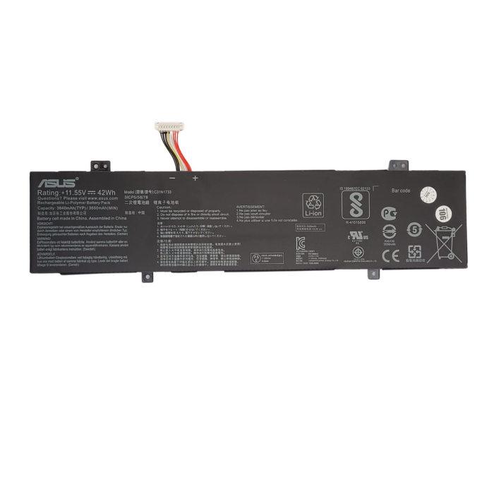 VC-BATERIA PARA ASUS C31N1733 11.4V / 3600mAh / 41Wh