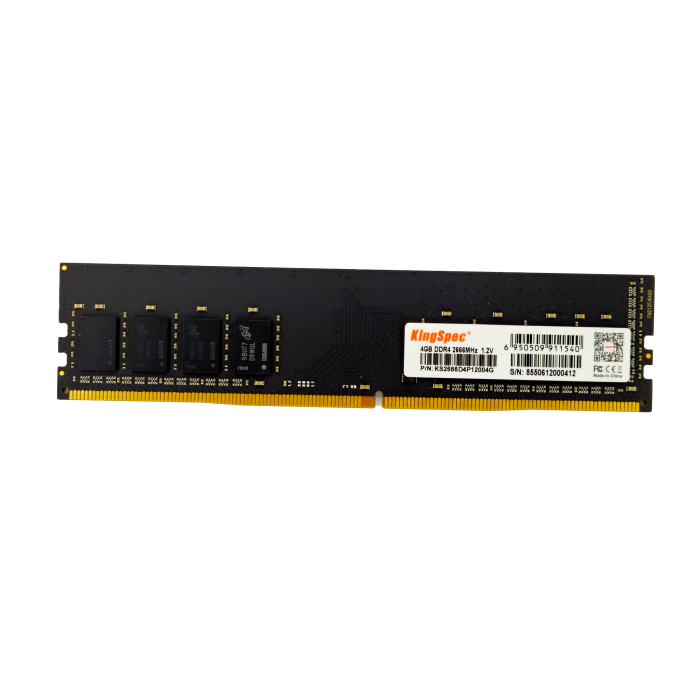 KS-MEMORIA RAM KINGSPEC DDR4 DESKTOP 4GB 1.2V 2666 MHz