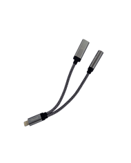 VQ-CABLE USB TIPO C A TIPO C 60W 3A L-1.2m