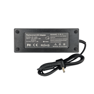AU-CARGADOR PARA HP 20V 6A PLUG 5.5x2.5