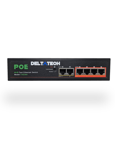 LB-SWITCH POE 4 PUERTOS 10/100