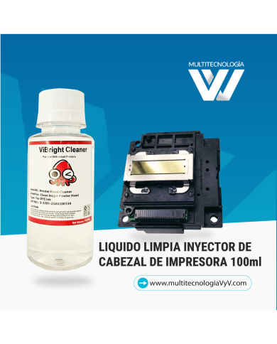 VC-LIMPIADOR DE CABEZALES DE IMPRESORAS 100ML