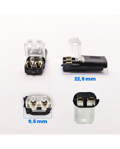 VC-CONECTOR DE TIRA LED FUNDA DE 50 u