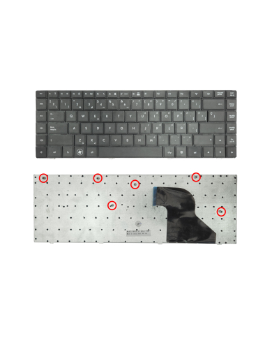 VC-TECLADO PARA HP 14 620 621 625 CQ620 CQ621