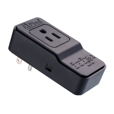 AP-PROTECTOR DE VOLTAJE 15A 110V 300 JOULES NEGRO