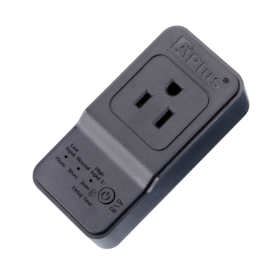 AP-PROTECTOR DE VOLTAJE 15A 110V 300 JOULES NEGRO