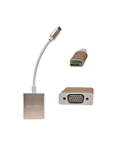 VC-ADAPTADOR USB TIPO C A VGA TAMAÑO 12 CM (GEN 2)