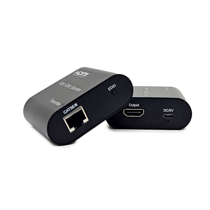 VC-EXTENSOR DE SEÑAL HDMI DE 60 M CON CABLE UTP CAT5E/CAT6