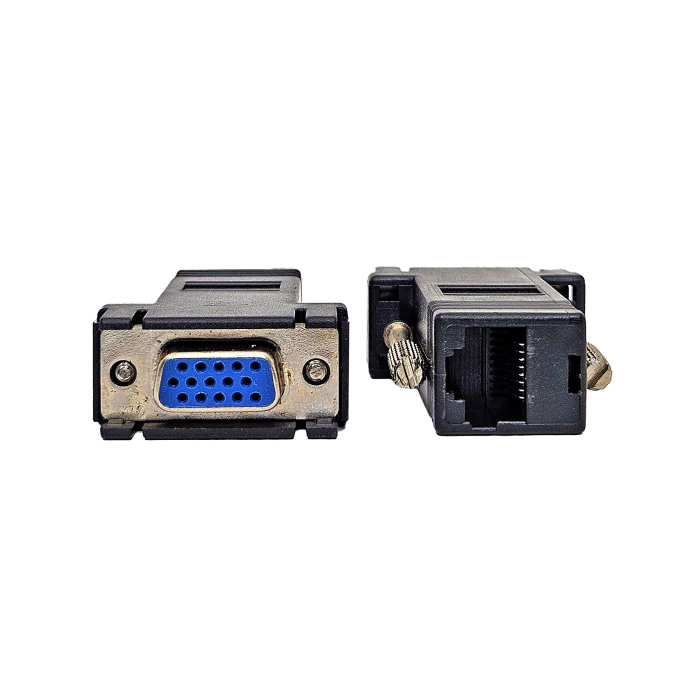 VC-KIT EXTENSOR DE SEÑAL VGA HEMBRA A RJ45 (PAR)