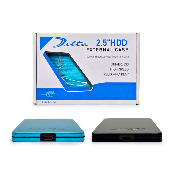 VC-CASE 2.5 USB TIPO C METALICO