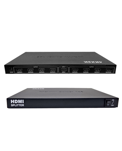 VC-SPLITER HDMI 8 PUERTOS 4Kx2K-3D