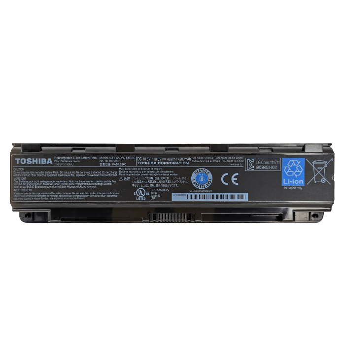 VC-BATERIA PARA TOSHIBA PA5024U -1BRS 10.8V 48Wh