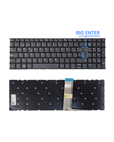 VC-TECLADO PARA LENOVO IDEAPAD 3-15ADA6 3-15ALC6 3-15ITL6 NO FRAME BIG ENTER
