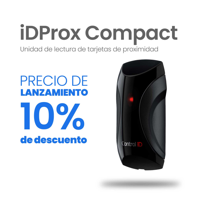 CI-CONTROL DE ACCESO IDProx COMPACT - RFID MIFIRE (13.56 MHz)|