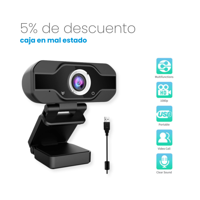 VC-CAMARA WEB 1080P MOD PVR006