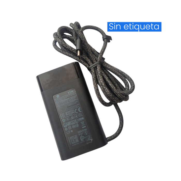 OR-CARGADOR ORIGINAL PARA HP 20V 3.25A PLUG TIPO C