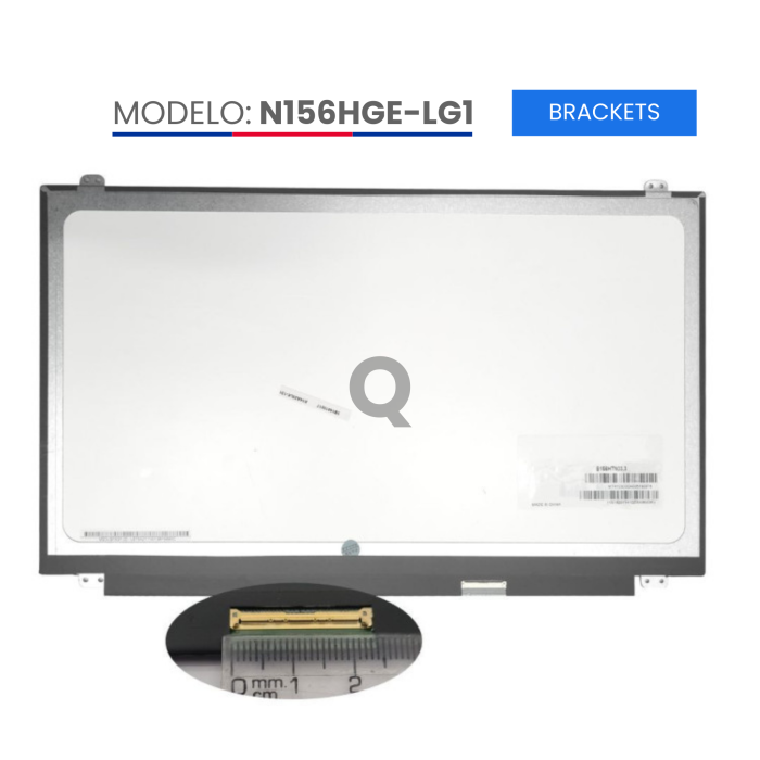 VC-PANTALLA LAPTOP 15.6 LED FHD 1920x1080 40 PINES BRACKET N156HGE-LG1