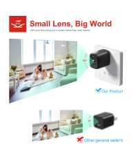 CE-CAMARA ESPIA CARGADOR DE PARED