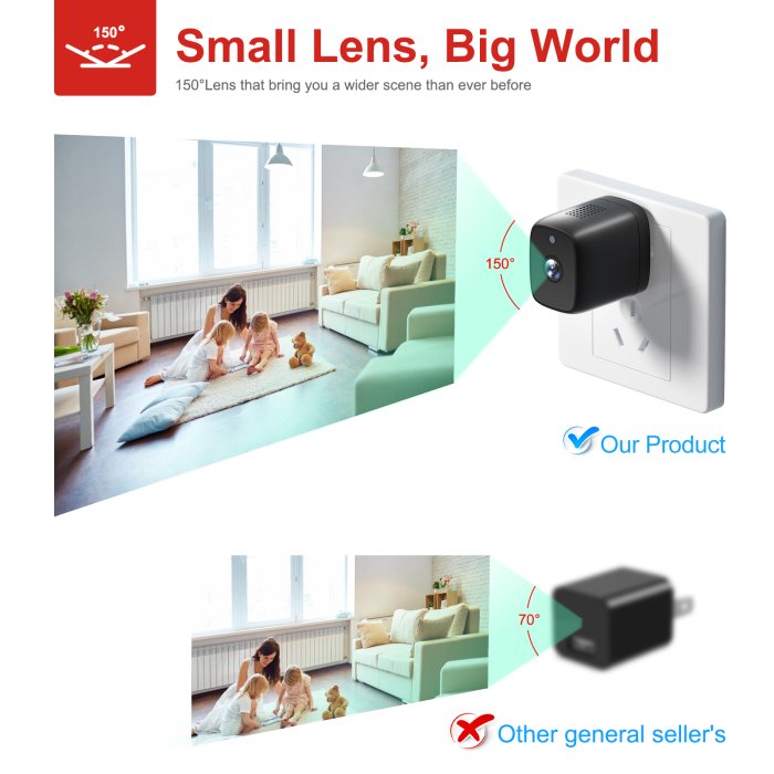 CE-CAMARA ESPIA CARGADOR DE PARED