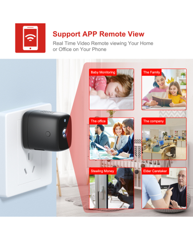 CE-CAMARA ESPIA CARGADOR DE PARED