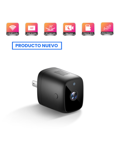 CE-CAMARA ESPIA CARGADOR DE PARED