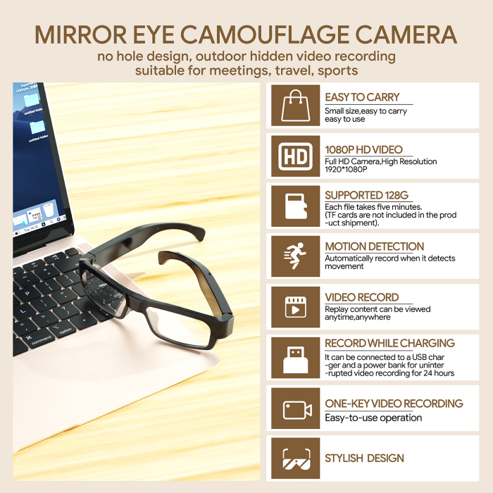 CE-CAMARA ESPIA GAFA