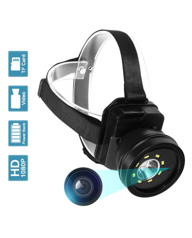 CE-CAMARA ESPIA LINTERNA DE CABEZA