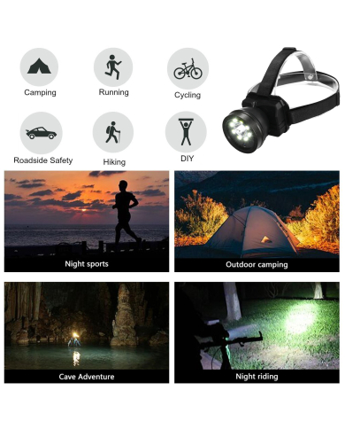 CE-CAMARA ESPIA LINTERNA DE CABEZA