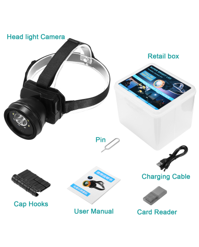 CE-CAMARA ESPIA LINTERNA DE CABEZA