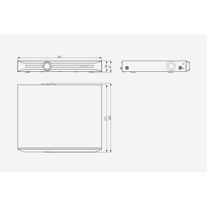 NVR SK IP 2HDD (10TB) 20 CH R3220-4HA TIANDY