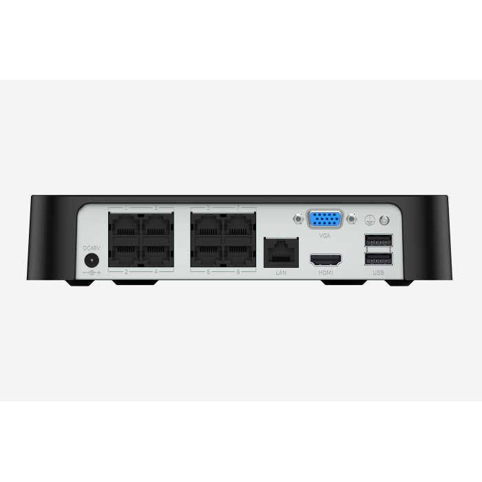 NVR AK 8 CANALES IP POE VGA HDMI RJ45 2xUSB ONVIF RTSP R3108 TIANDY