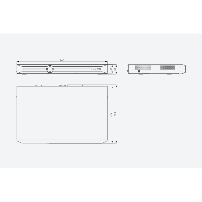 NVR IA 2HDD 40 CH TIANDY