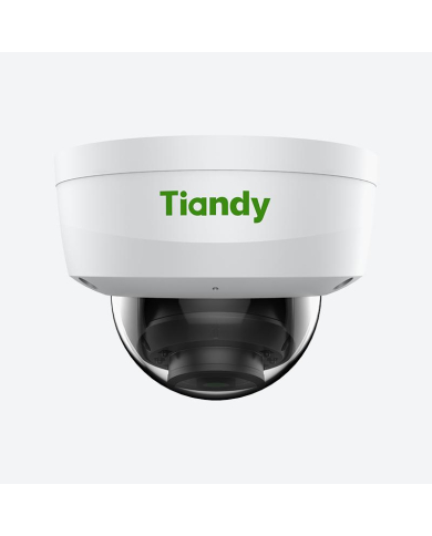 CAMARA IP SK TIPO DOMO ANTIBANDALICA 2MP 2.8mm IR 30m MIC POE IP66 TC-C32KN TIANDY