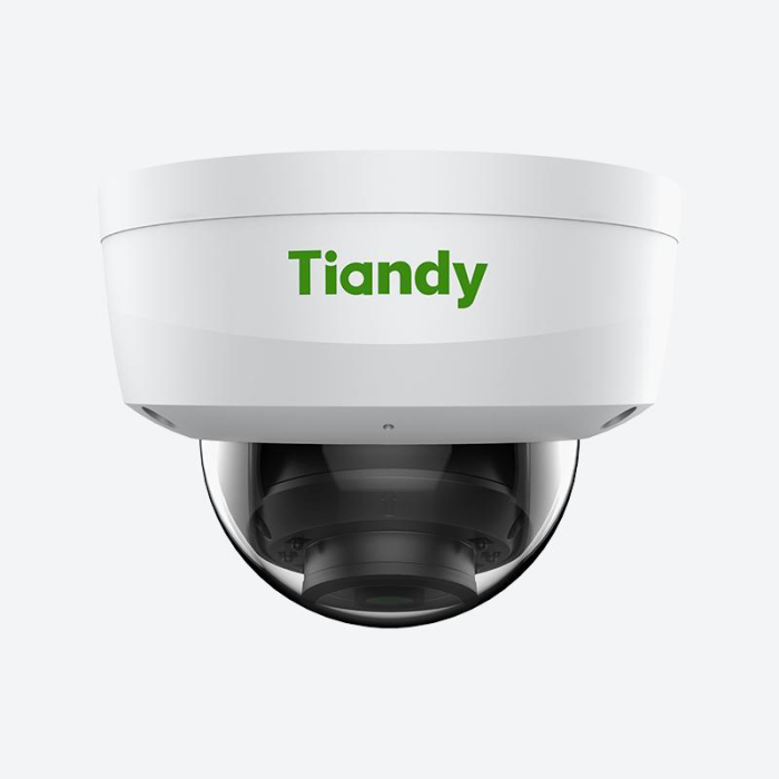CAMARA IP SK TIPO DOMO ANTIBANDALICA 2MP 2.8mm IR 30m MIC POE IP66 TC-C32KN TIANDY