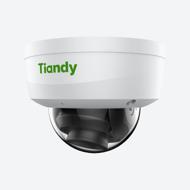 CAMARA IP SK TIPO DOMO ANTIBANDALICA 2MP 2.8mm IR 30m MIC POE IP66 TC-C32KN TIANDY