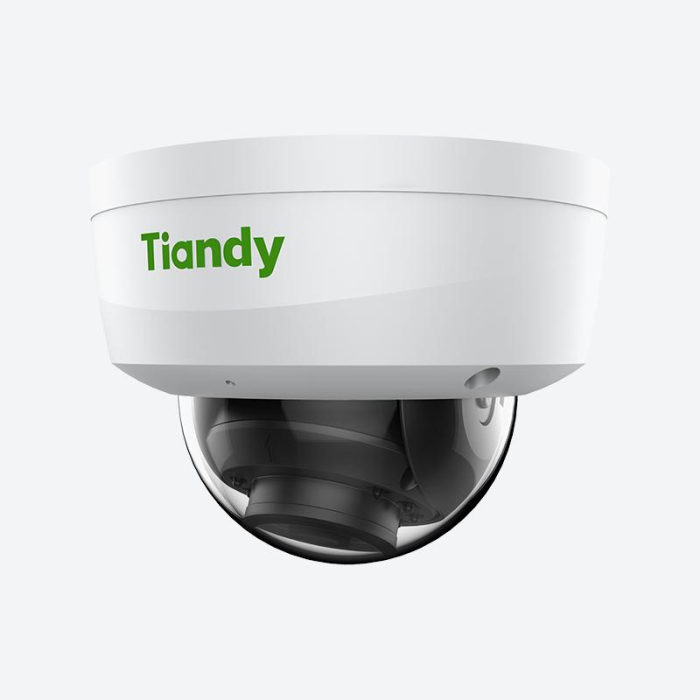 CAMARA IP SK TIPO DOMO ANTIBANDALICA 2MP 2.8mm IR 30m MIC POE IP66 TC-C32KN TIANDY