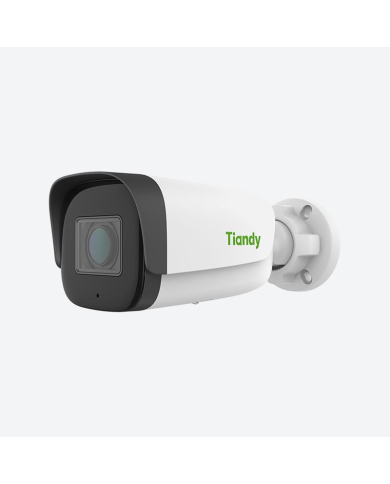 CAMARA IP SK TIPO BALA MOTORIZADA 2 MP 2.8-12mm IR 80m MIC POE TC-C32UN TIANDY