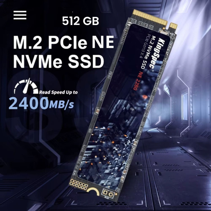KS-DISCO SOLIDO KINGSPEC NVME 2280 NE-512GB