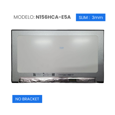 VC-PANTALLA LAPTOP 15.6 IPS LCD FHD 1920x1080 30 PINES 19mm NO BRACKET PLANO N156HCA-E5A
