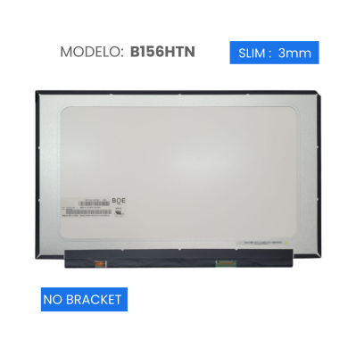 VC-PANTALLA LAPTOP 15.6 IPS LCD FHD 1920x1080 30 PINES 19mm NO BRACKETS B156HTN06.2