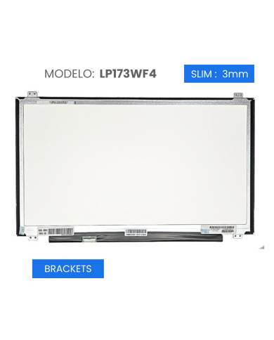 VC-PANTALLA LAPTOP 17.3 LCD FHD 1920x1080 30 PINES BRACKET LP173WF4 (SP)(F1)