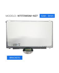 VC-PANTALLA LAPTOP 14 ON-CELL TOUCH HD 1366x768 40 PIN NO BRACKET NT140WHM-T03