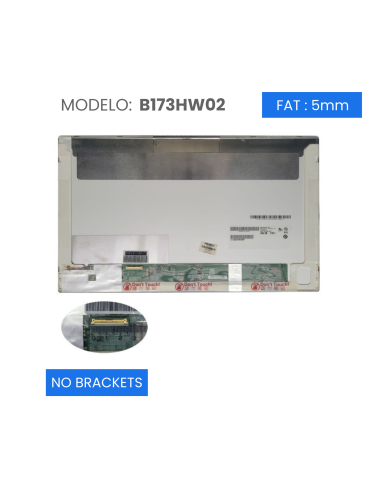 VC-PANTALLA LAPTOP 17.3 LCD FHD 1920x1080 40 PINES NO BRACKET B173HW02