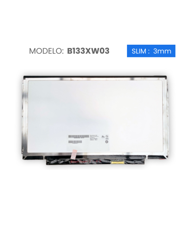 VC-PANTALLA LAPTOP 13.3 LCD HD 1366x768 40 PIN B133XW03V.1