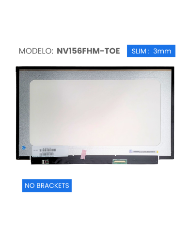 VC-PANTALLA LAPTOP 15.6 IPS ON-CELL TOUCH FHD 1920x1080 40 PINES 25 mm NO BRACKET NV156FHM-TOE