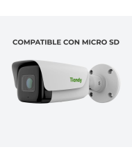 CAMARA IPC SMD TIPO BALA 5MP MOTORIZADA 2.7-13.5mm IR 80m MIC POE IP67 TC-C35US TIANDY