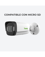 CAMARA IPC POLAR DAY PANORAMICA TIPO TUBO 8MP 2.8mm MIC POE TC-C382V TIANDY