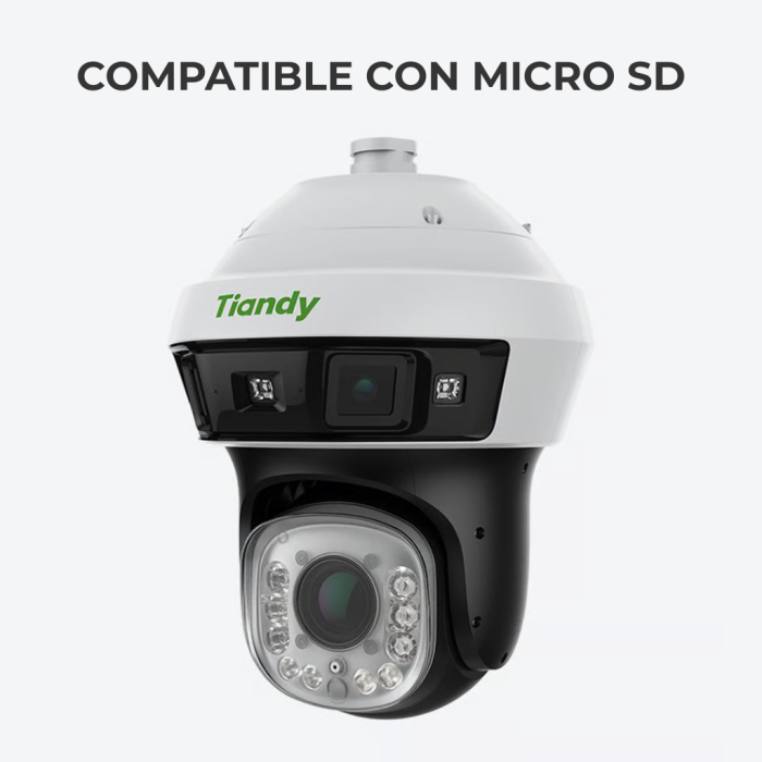 CAMARA IP PTZ PANORAMICA 6MP 25X POLAR DAY SD TC-H366V TIANDY